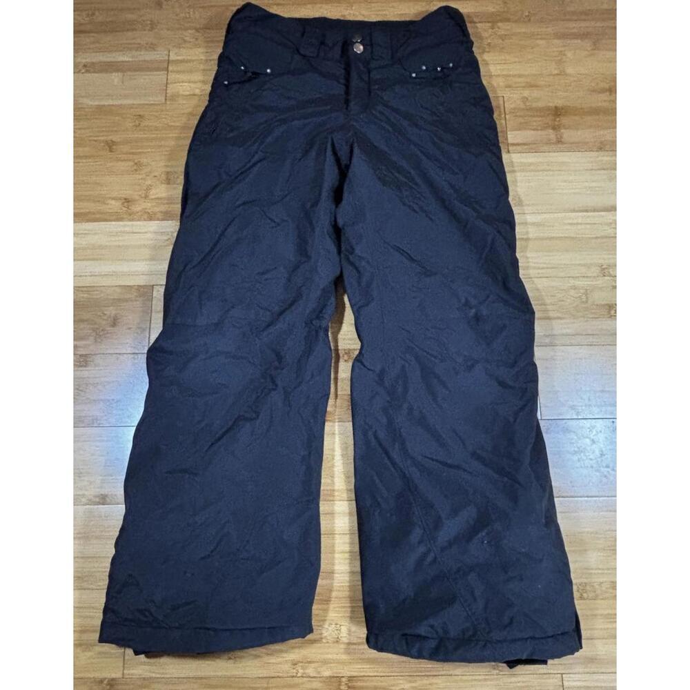Columbia Titanium Youth Snow Ski Pants Black Size 10/12 Waterproof